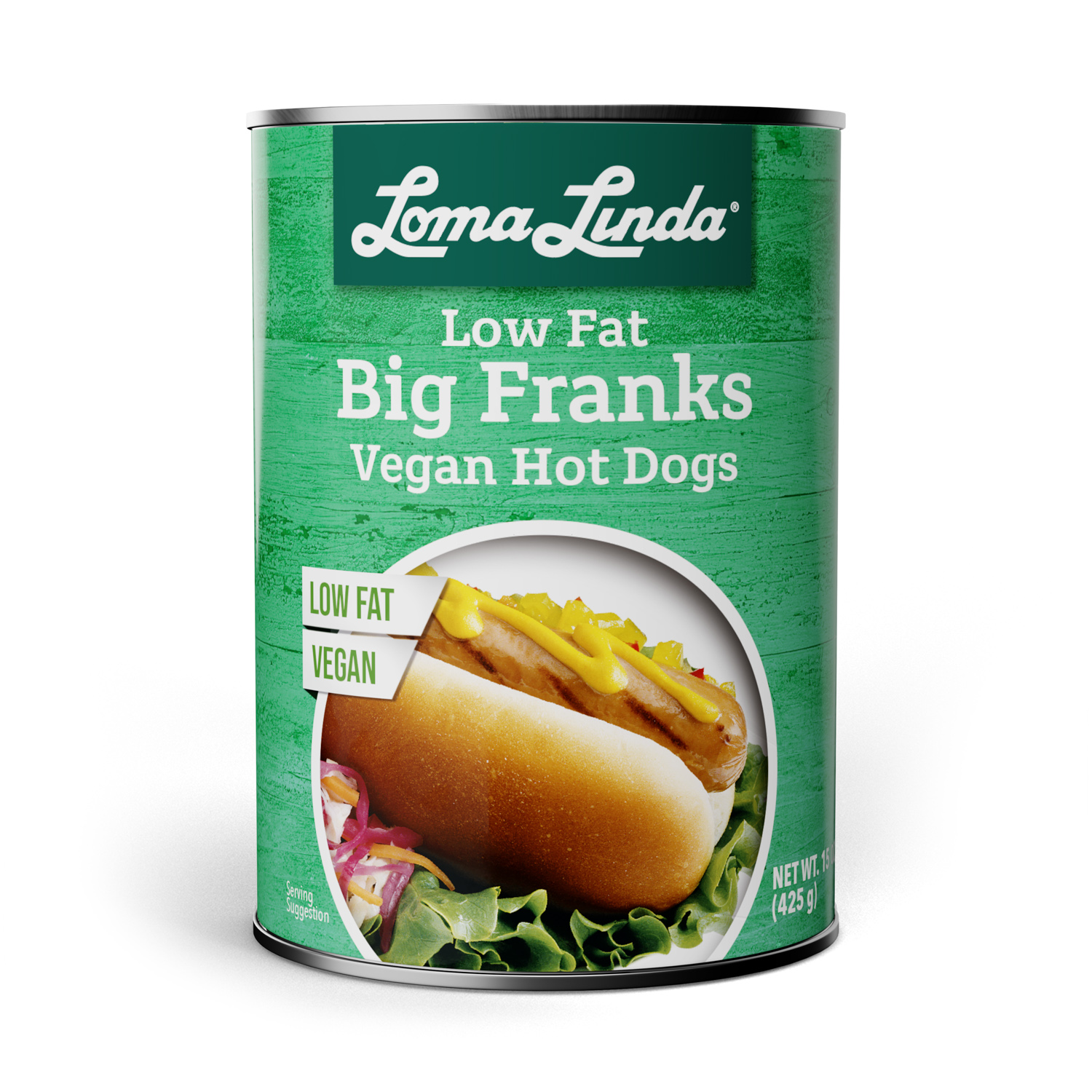 Loma Linda Traditions - Low Fat Big Franks® (15oz) WEB