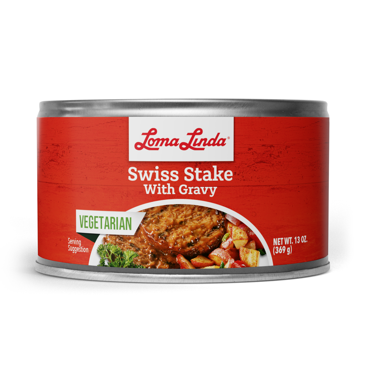 Loma Linda Traditions - Swiss Stake With Gravy (13oz) WEB